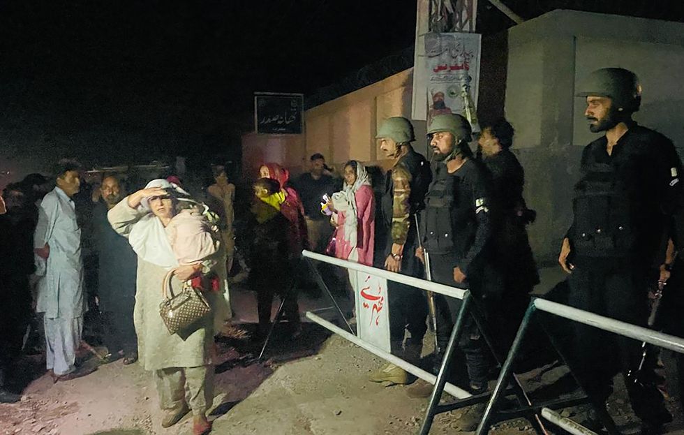 Security cordon in place in Muzaffarabad, Kashmir