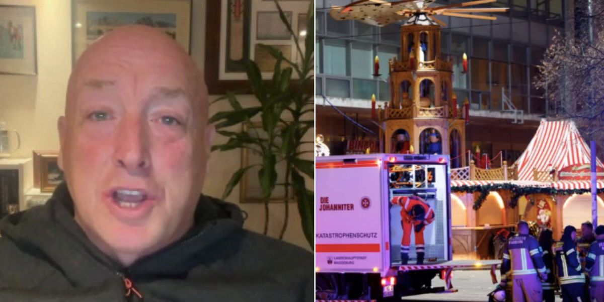 NextImg:Terrorism expert issues 'copycat' warning after car rams into crowd in German Christmas market massacre