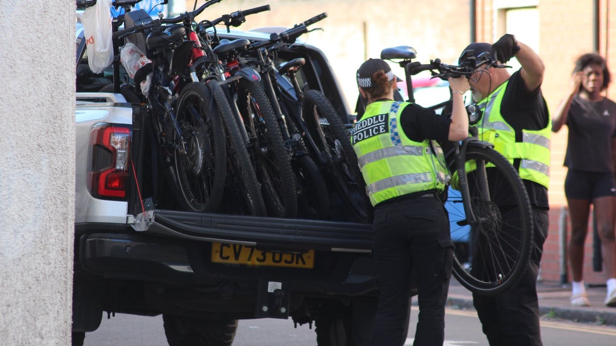 Seized e-bikes