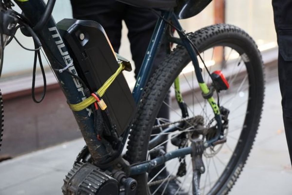 Seized e-bikes