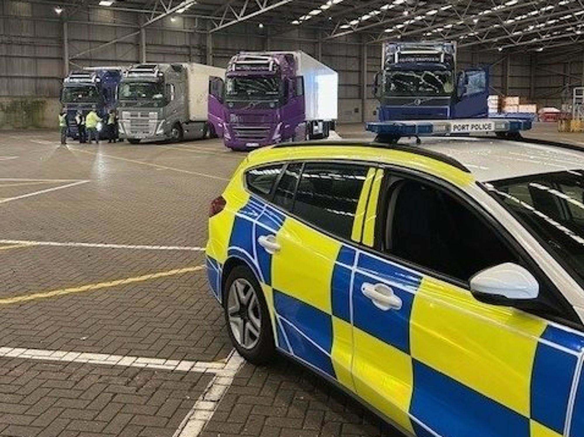 Seized HGVs