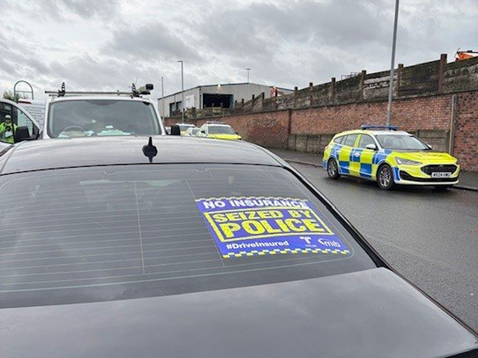 Seized uninsured vehicle