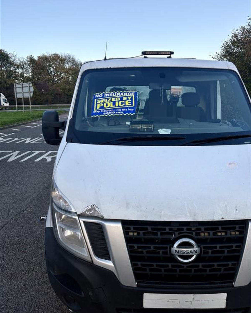 Seized vehicle by police