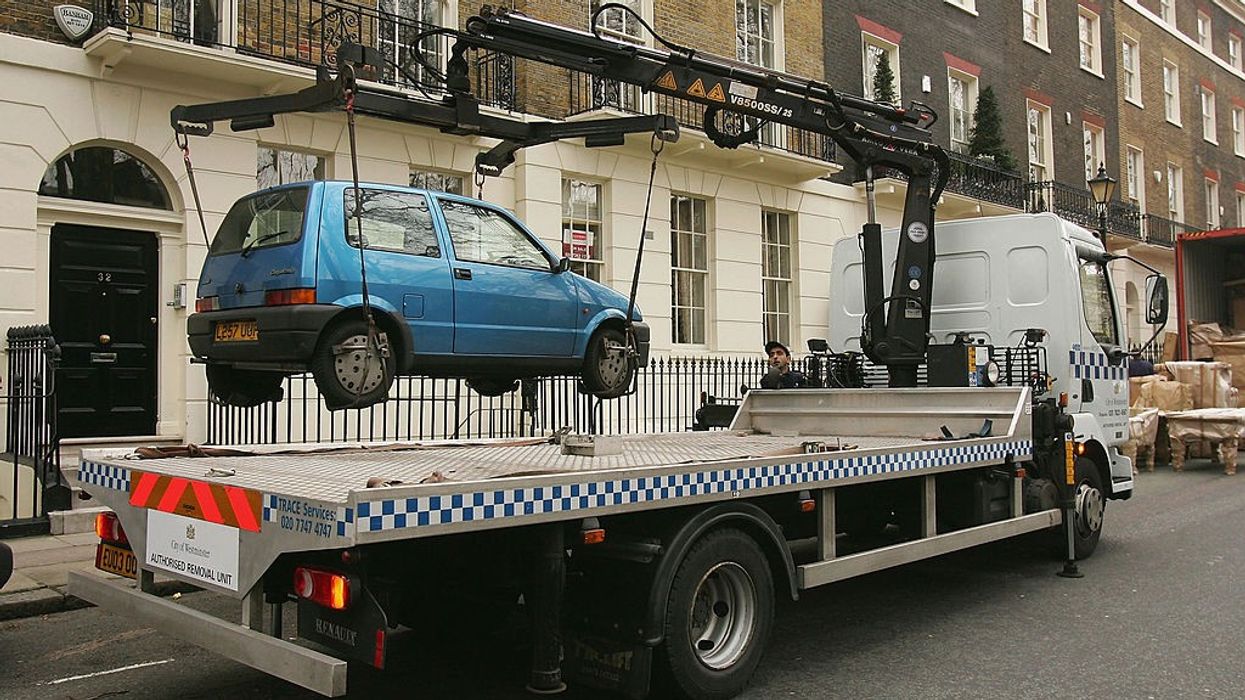 Seized vehicle