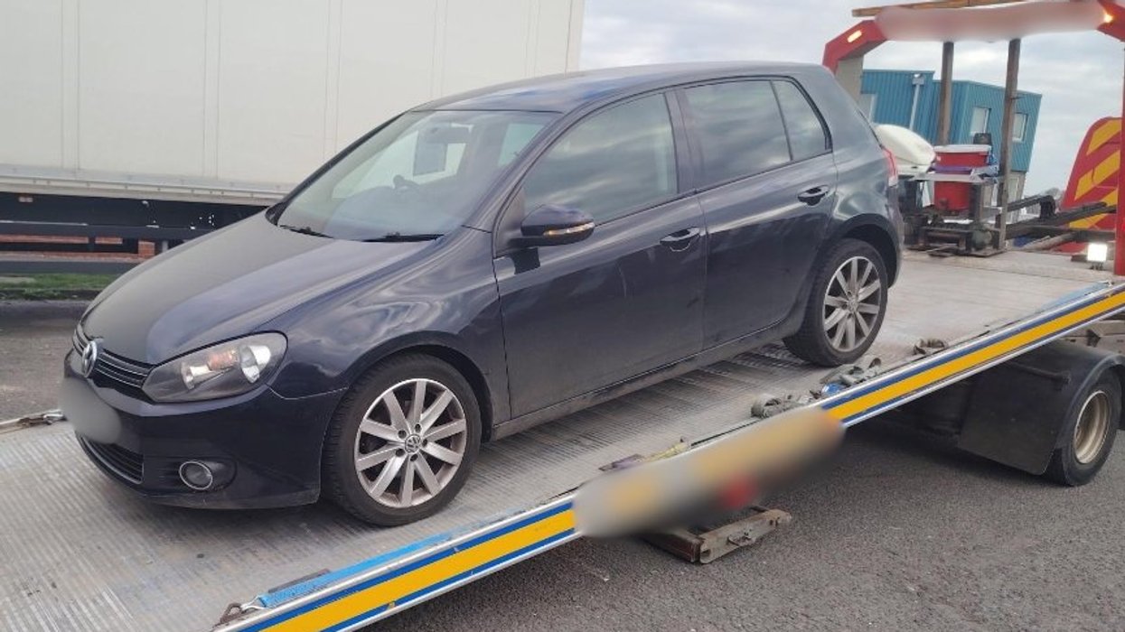 Seized vehicle