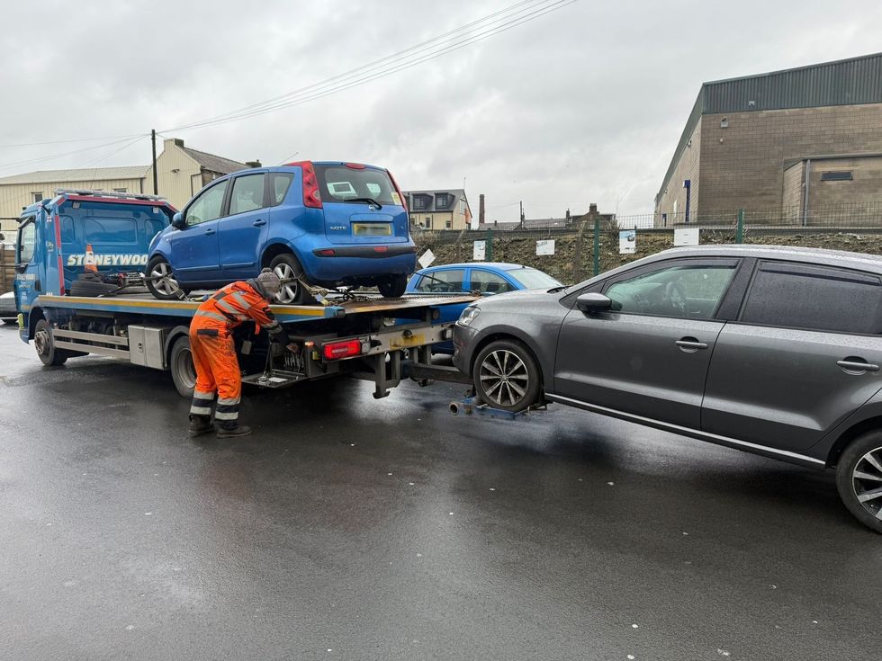 Seized vehicles by council