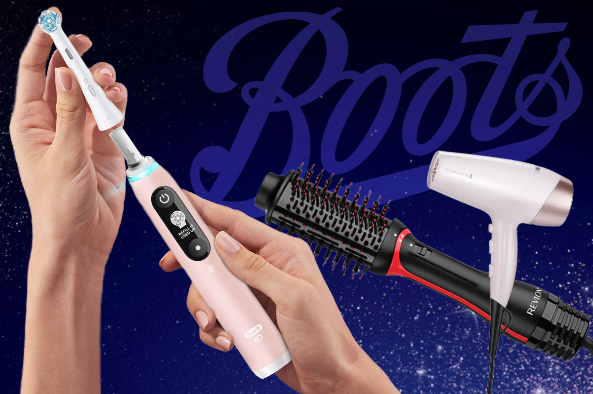 selection of beauty gadgets and electronics that are included in the Boots Black Friday sale