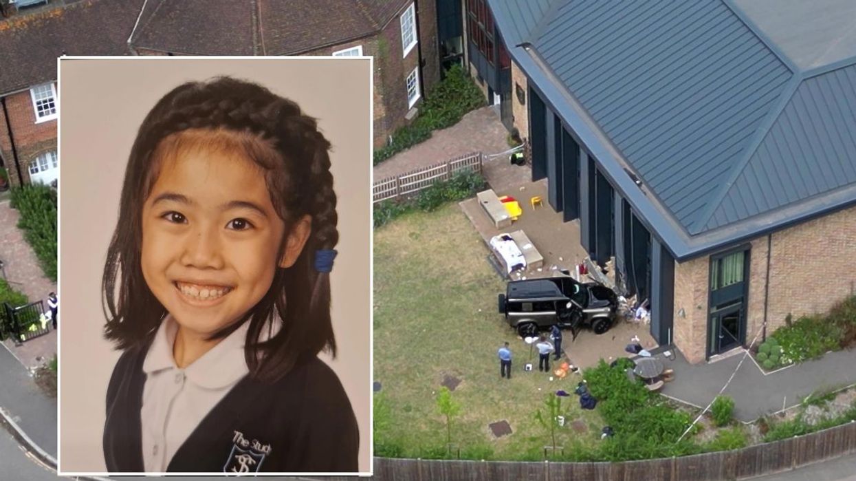 Selena Lau (left) and an image from the scene (right)