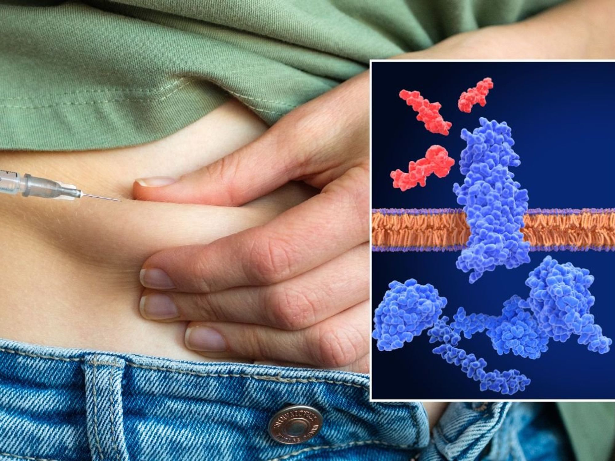 Self-administered weight loss jab