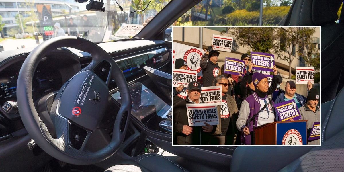 Self-driving car trials could prompt protests across UK despite being ‘safer than a human driver’ Self-driving car trials could prompt protests across UK despite being ‘safer than a human driver’