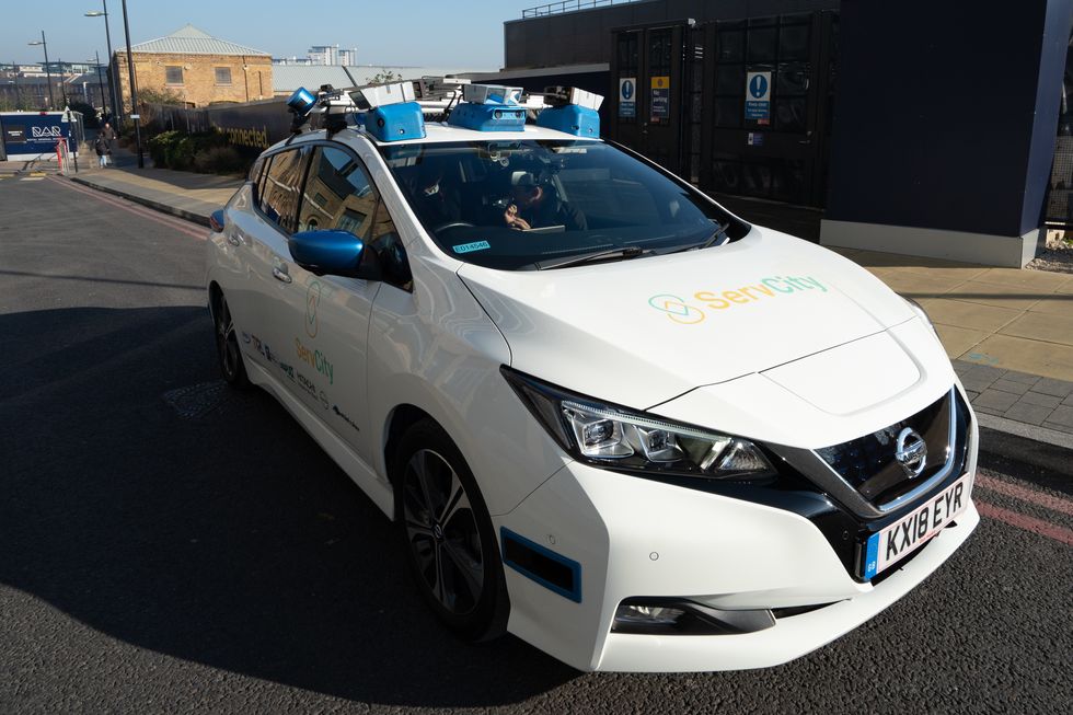 Self-driving car