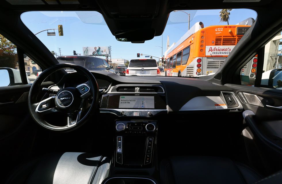Self-driving car