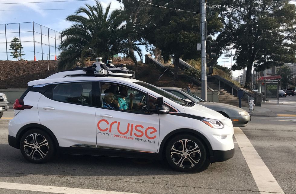 Self-driving vehicle