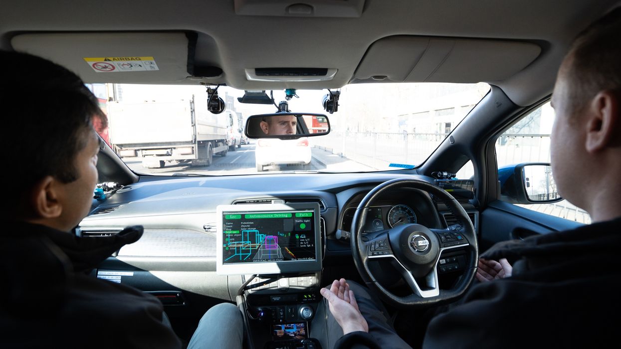 Self-driving vehicle