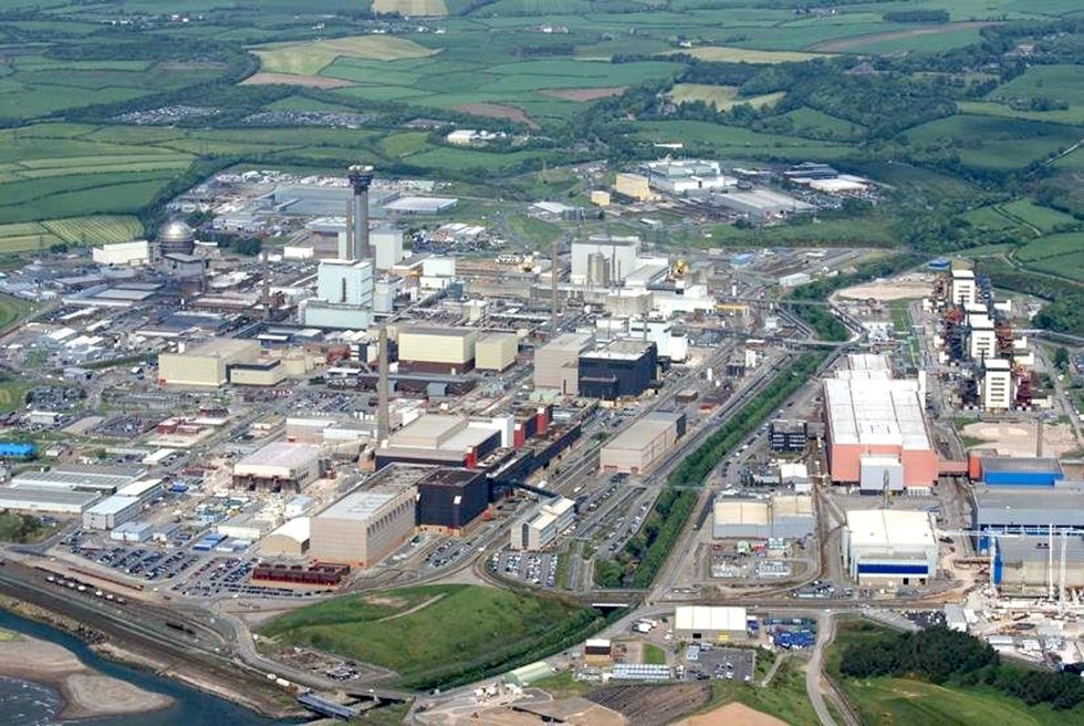 Sellafield aerial view