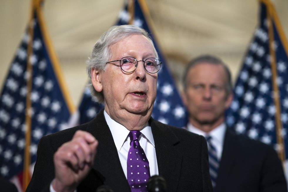 Senate Minority Leader Mitch McConnell