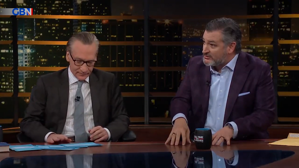 Senator Ted Cruz and Bill Maher
