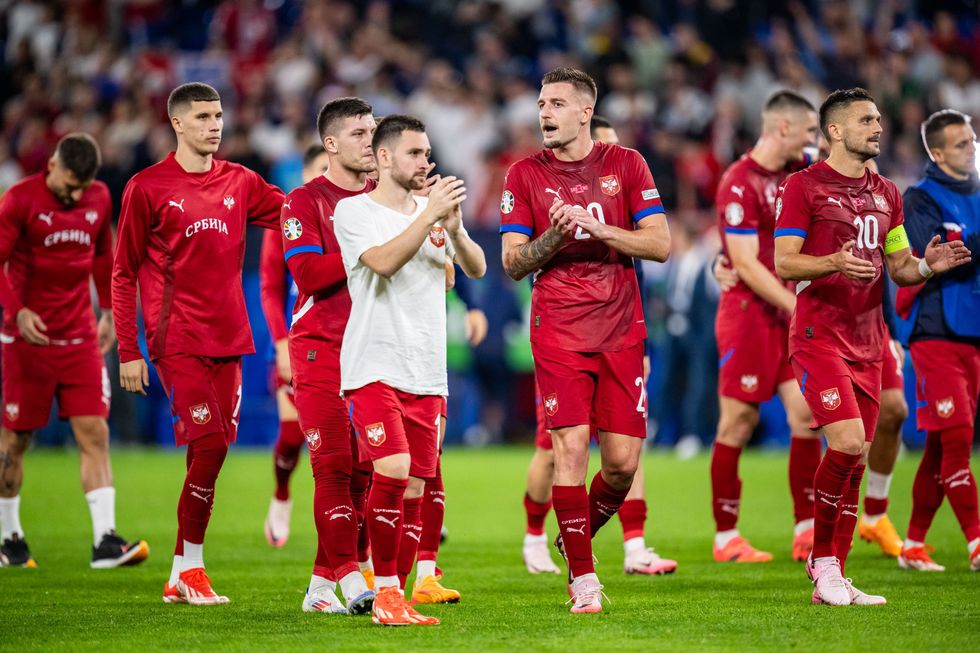 Serbia lost to England in their opening group game