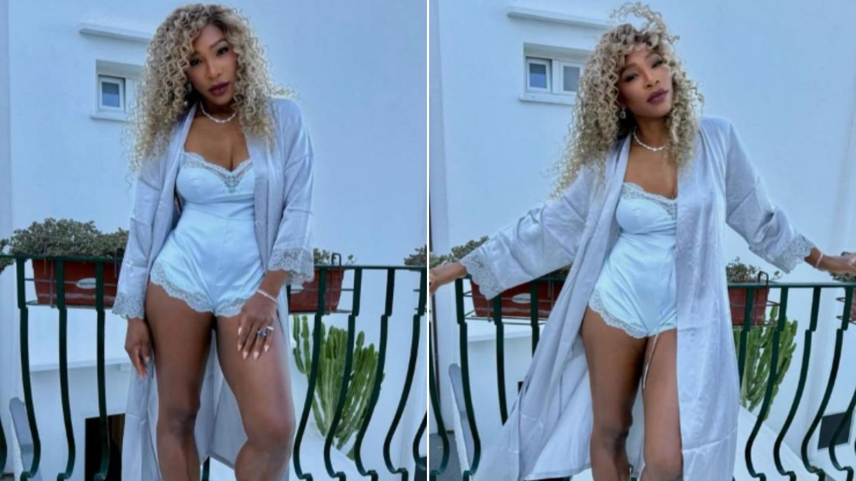 Serena Williams has turned heads once again by revealing her impressive body transformation, sharing a photo of herself in a satin playsuit as she celebrated her new look