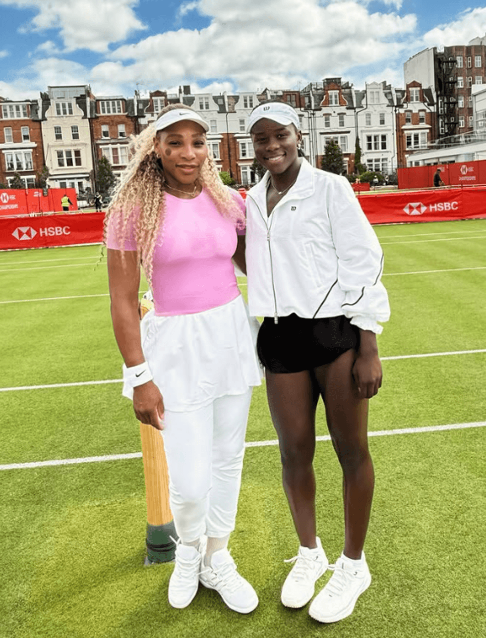 Serena Williams, Victoria Mboko