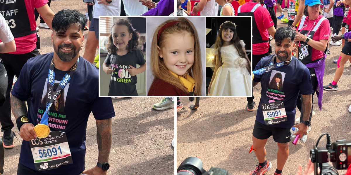 NextImg:London Marathon news: Father of Southport stabbing victim completes race - 'She’s always with us'