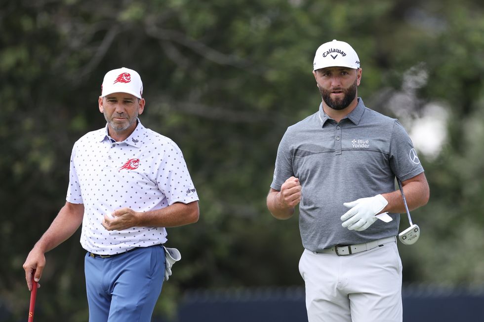 Sergio Garcia and Jon Rahm are now on the LIV Golf tour