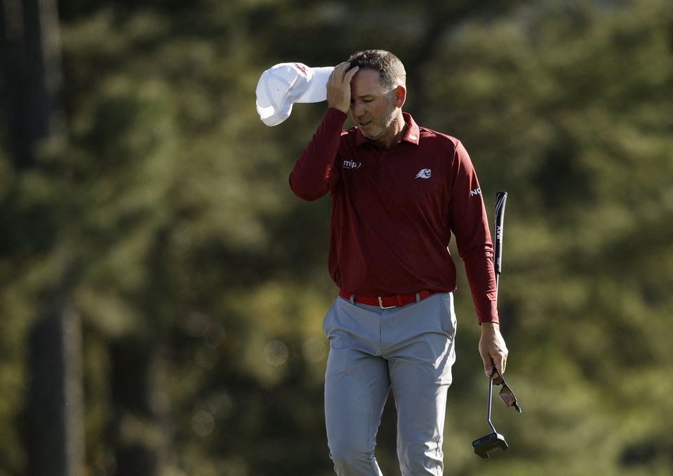 Sergio Garcia must now play the final round without a driver