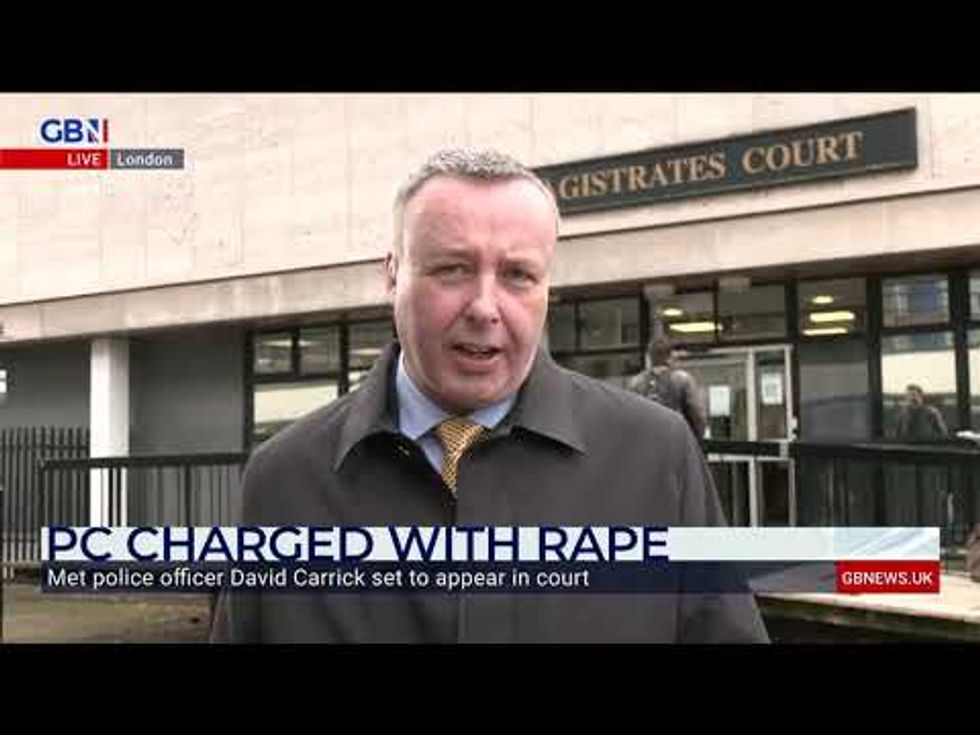 Metropolitan Police officer appears in court on rape charge
