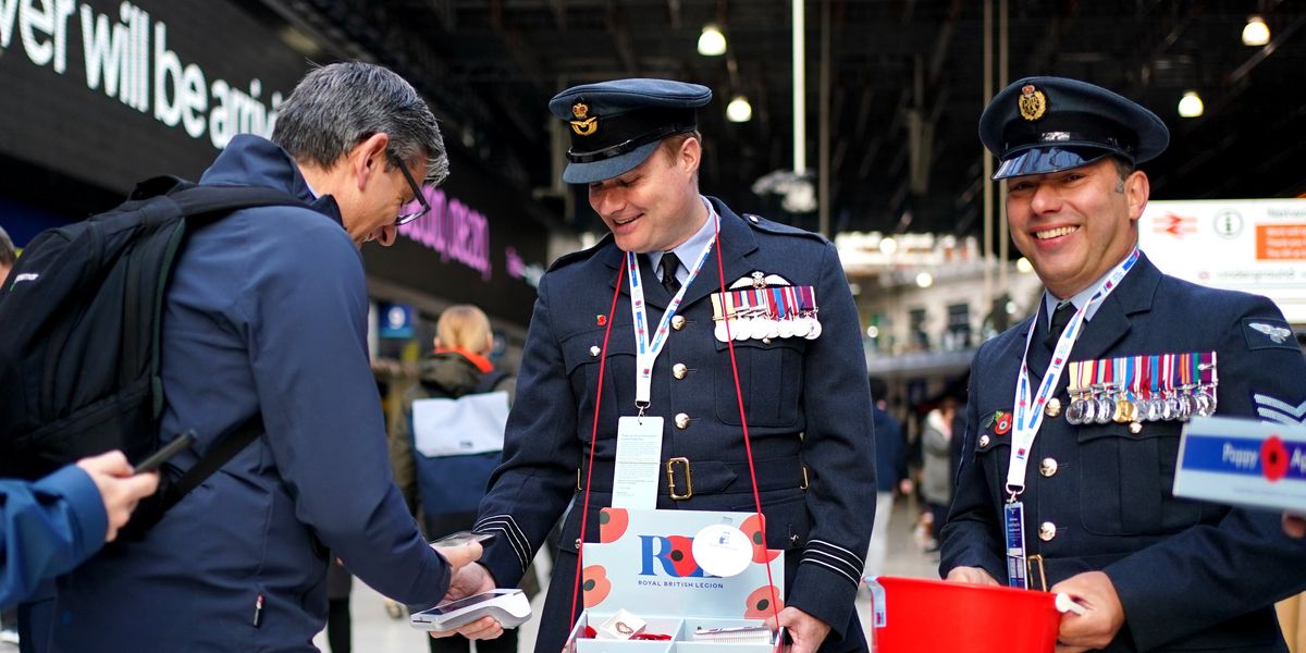 Royal British Legion poppy-sellers issue plea to youngsters to ‘step up and volunteer’ after facing ‘abuse and threats from left-wing idiots’ Royal British Legion poppy-sellers issue plea to youngsters to ‘step up and volunteer’ after facing ‘abuse and threats from left-wing idiots’