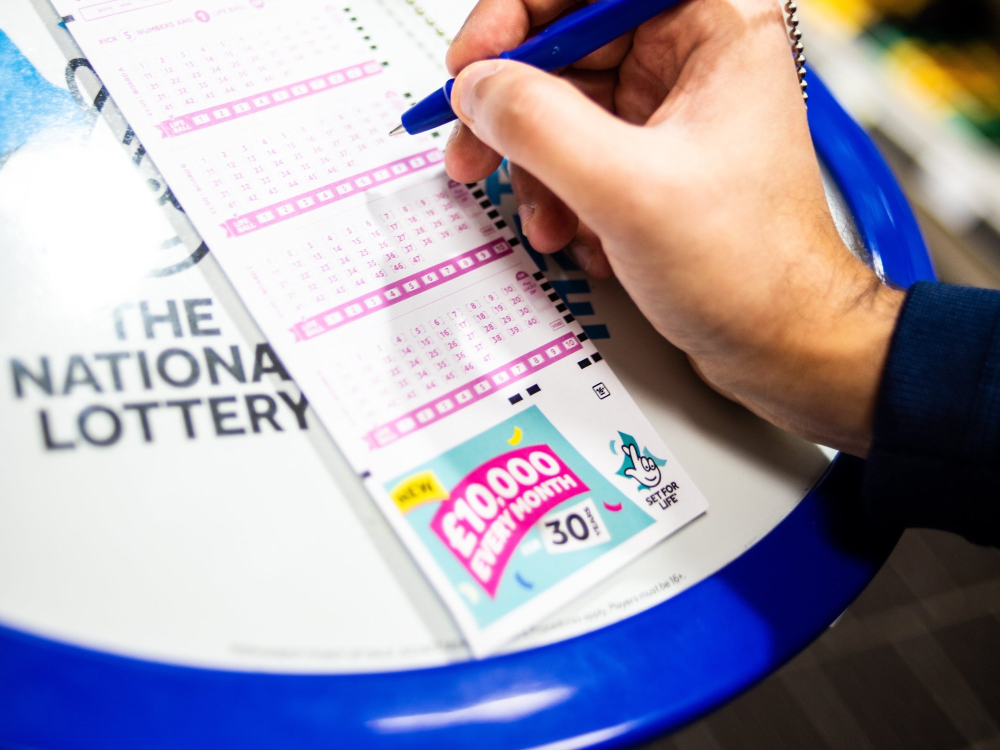 Set for Life scratchcard