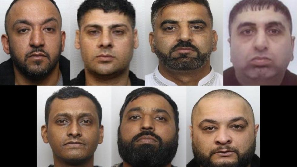 Seven men convicted of sexual abusing young girls in Rotherham