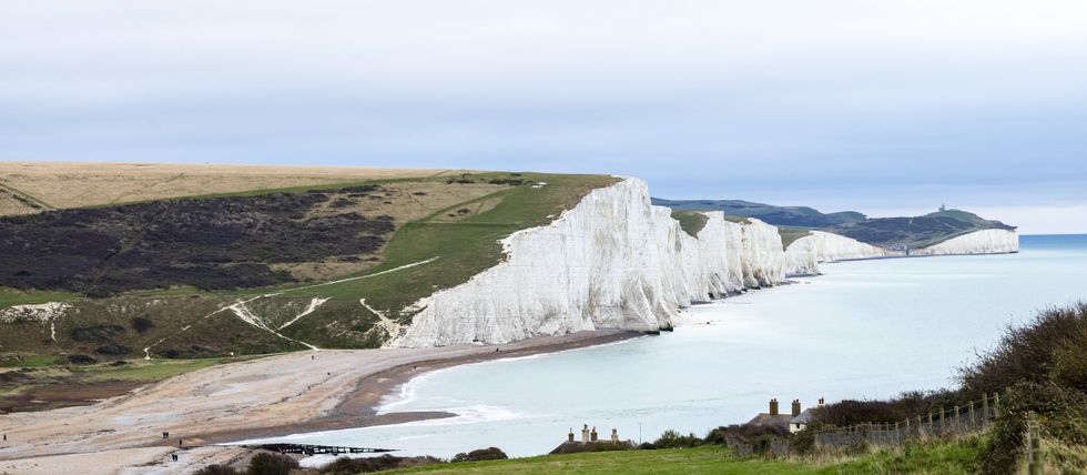 Seven Sisters cliff