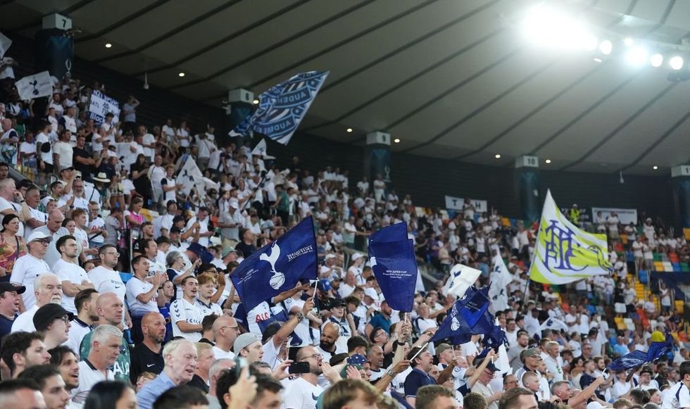 Several Tottenham fans have boycotted tonight's match