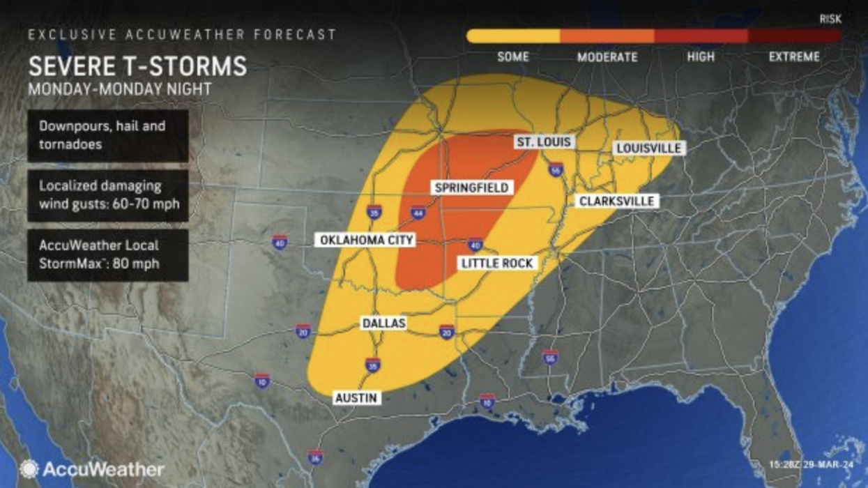 Severe storms on the way