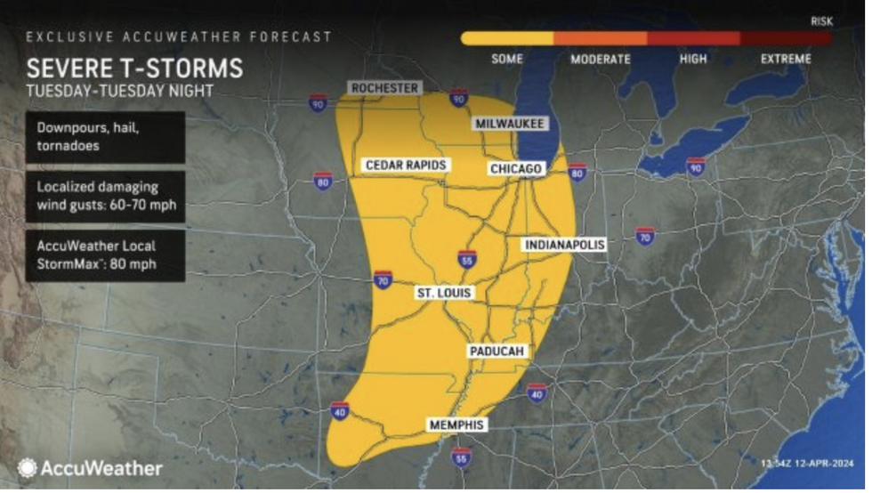 Severe t-storms