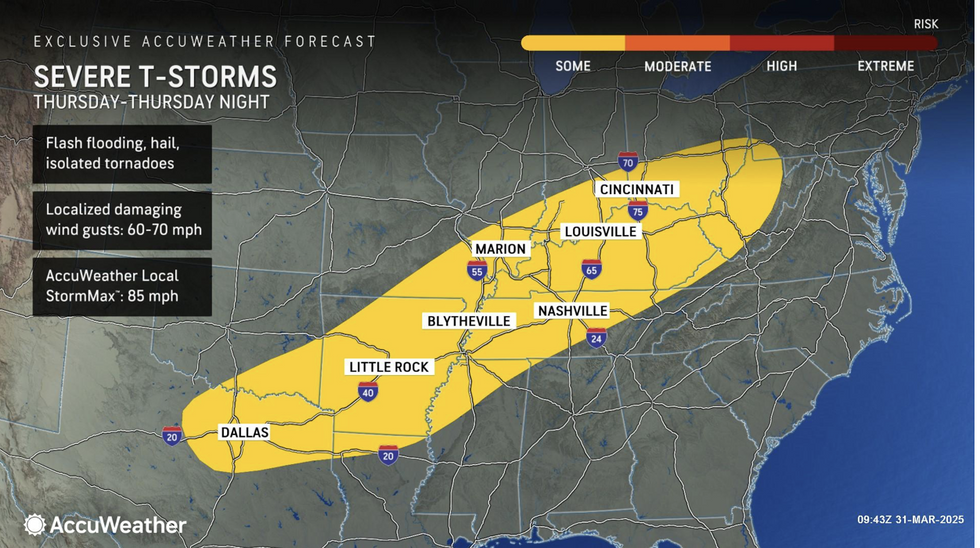 Severe t-storms