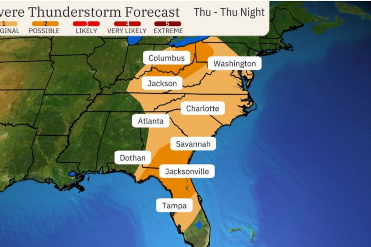 US weather forecast: Storm-hit America on 'critical fire' alert as plume of heat sweeps in