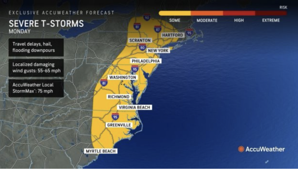 Severe thunderstorms