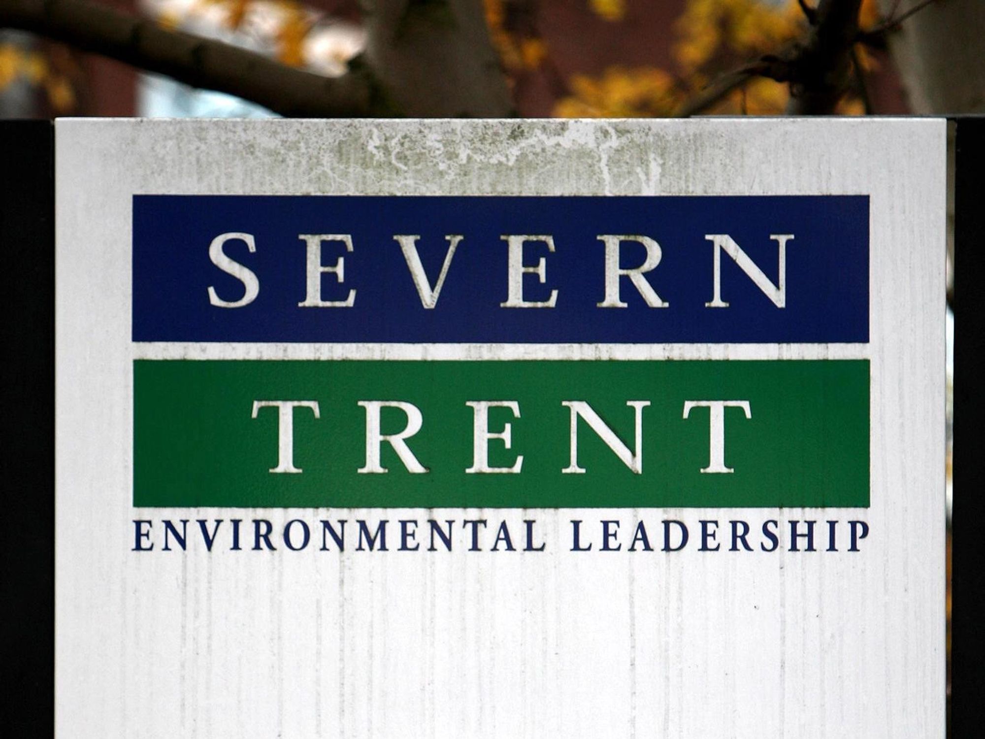 Severn Trent sign
