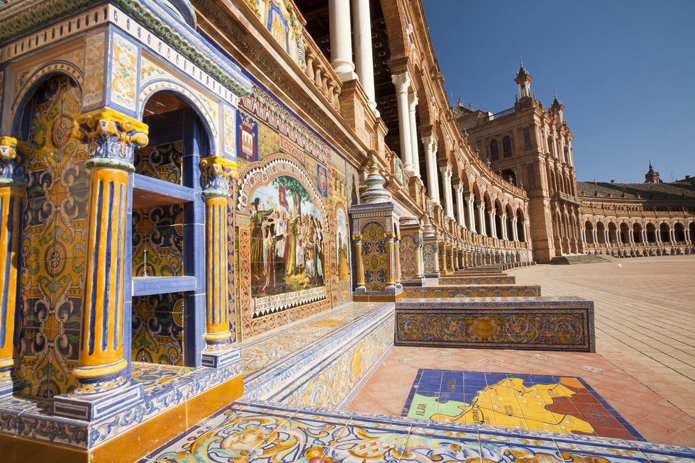 Seville, Plaza de Espa\u00f1a