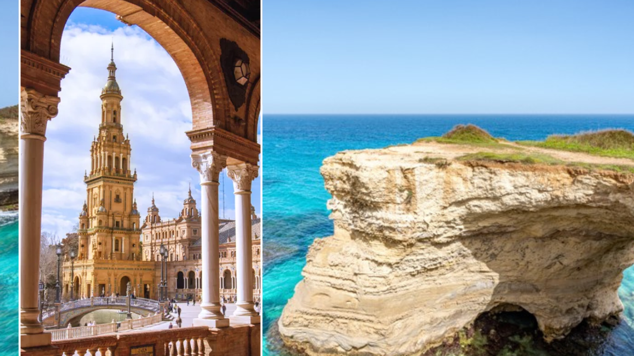 Seville Spain / Puglia Italy water coves