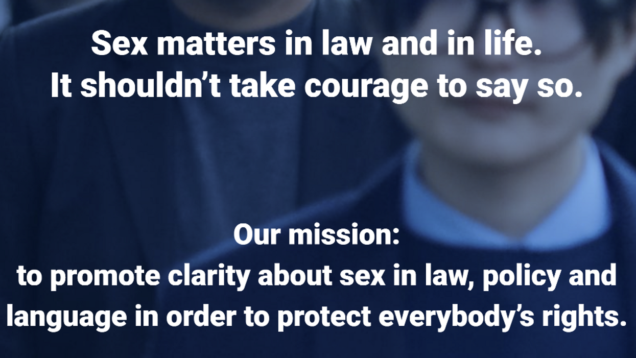 Sex Matters campaign statement