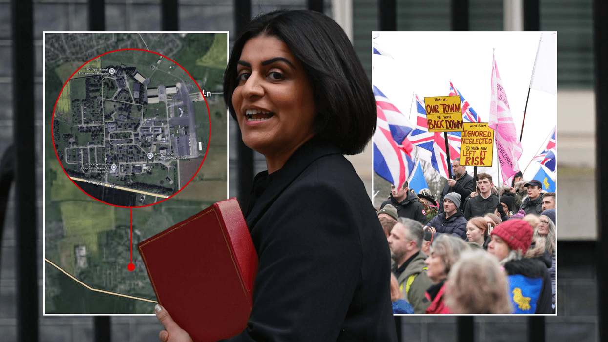 Shabana Mahmood; Crowborough camp