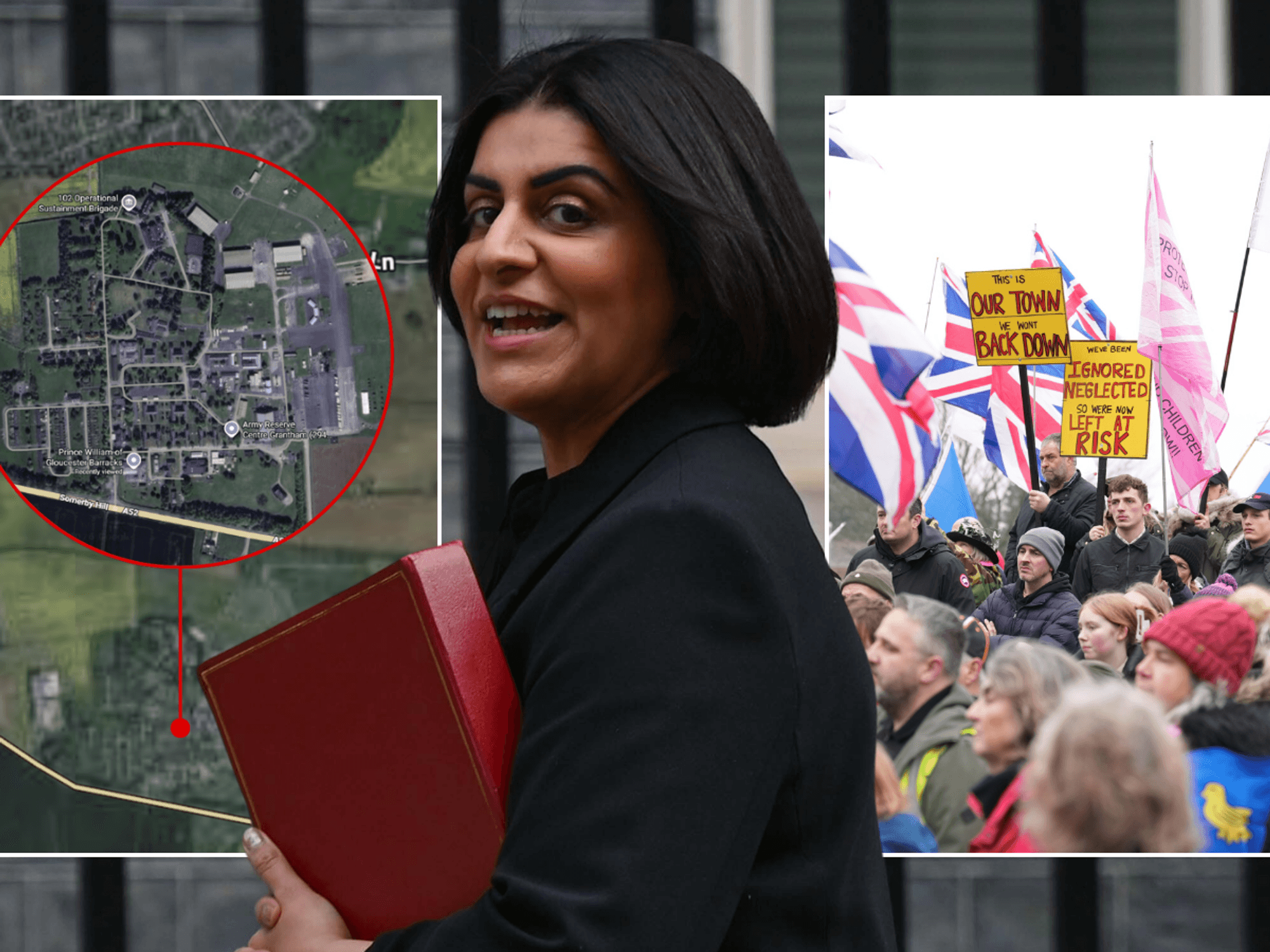 Shabana Mahmood; Crowborough camp