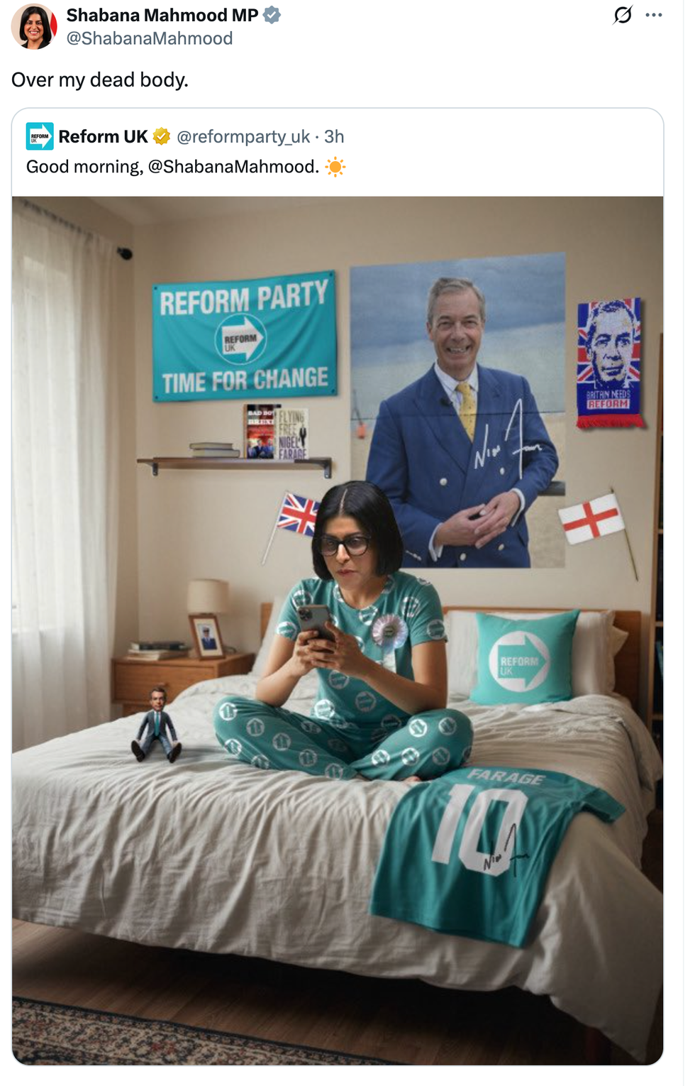 Shabana Mahmood edited photo Reform