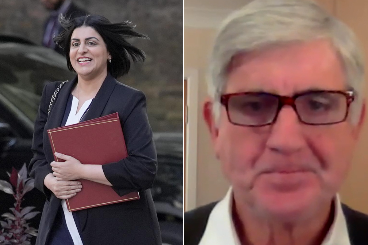 Shabana Mahmood outside No10; Tony Smith on GB News