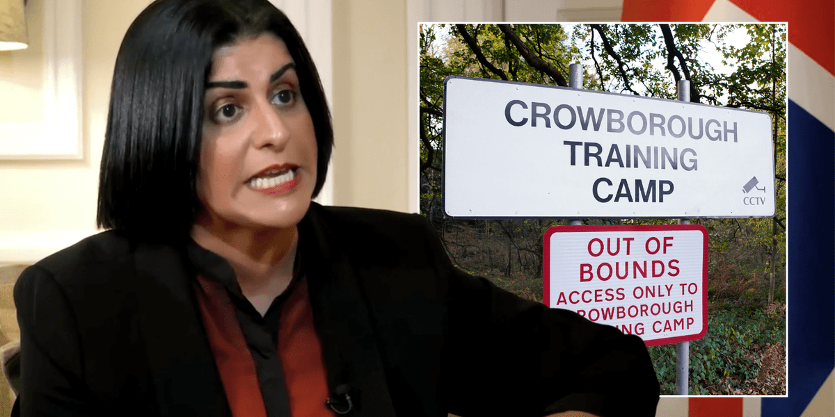 Shabana Mahmood tells GB News she WOULD live next door to a migrant camp Shabana Mahmood tells GB News she WOULD live next door to a migrant camp