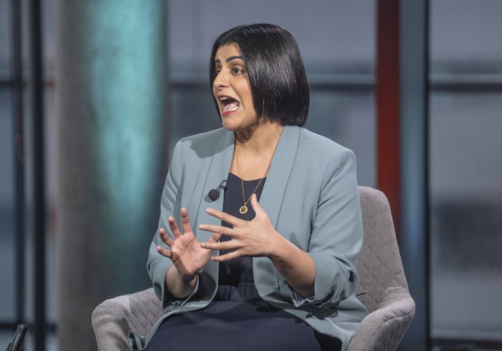 Shabana Mahmood speaking on the BBC
