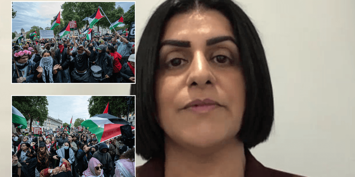 Shabana Mahmood brands Palestine protesters ‘un-British’ after sickening scenes following terror attack: ‘Utterly disgraceful!’ Shabana Mahmood brands Palestine protesters ‘un-British’ after sickening scenes following terror attack: ‘Utterly disgraceful!’