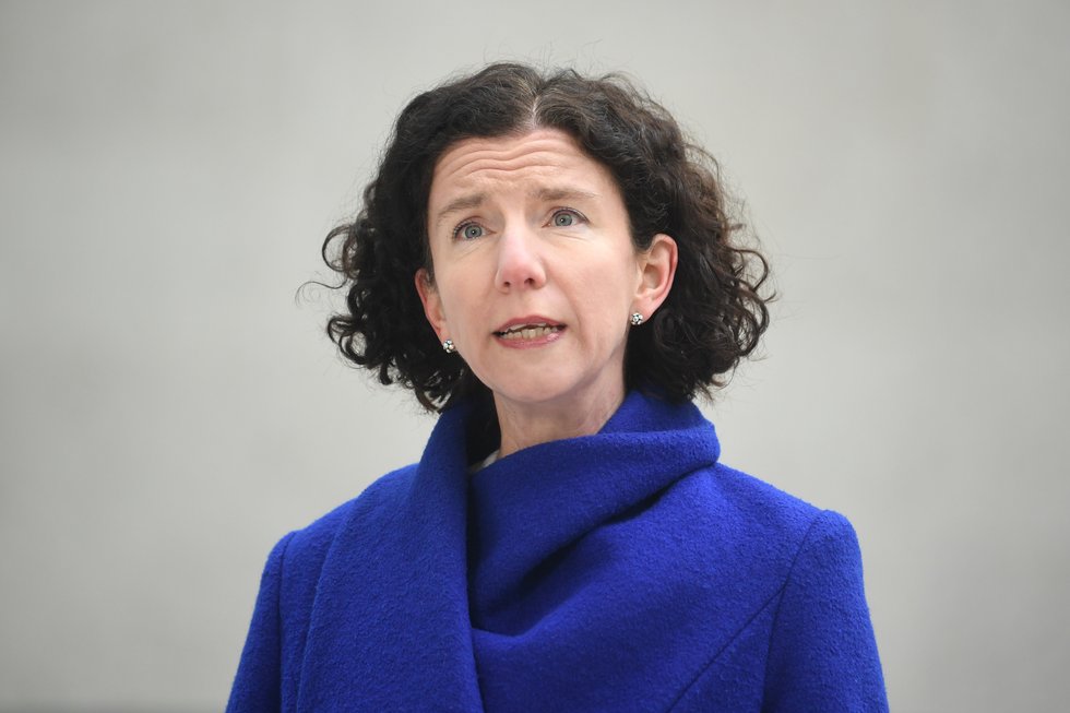 Shadow chancellor Anneliese Dodds.